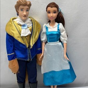 Prince Adam and Belle set